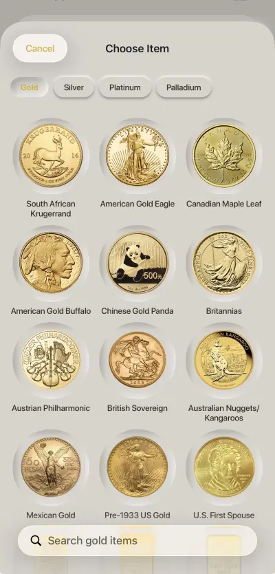 Gold prices